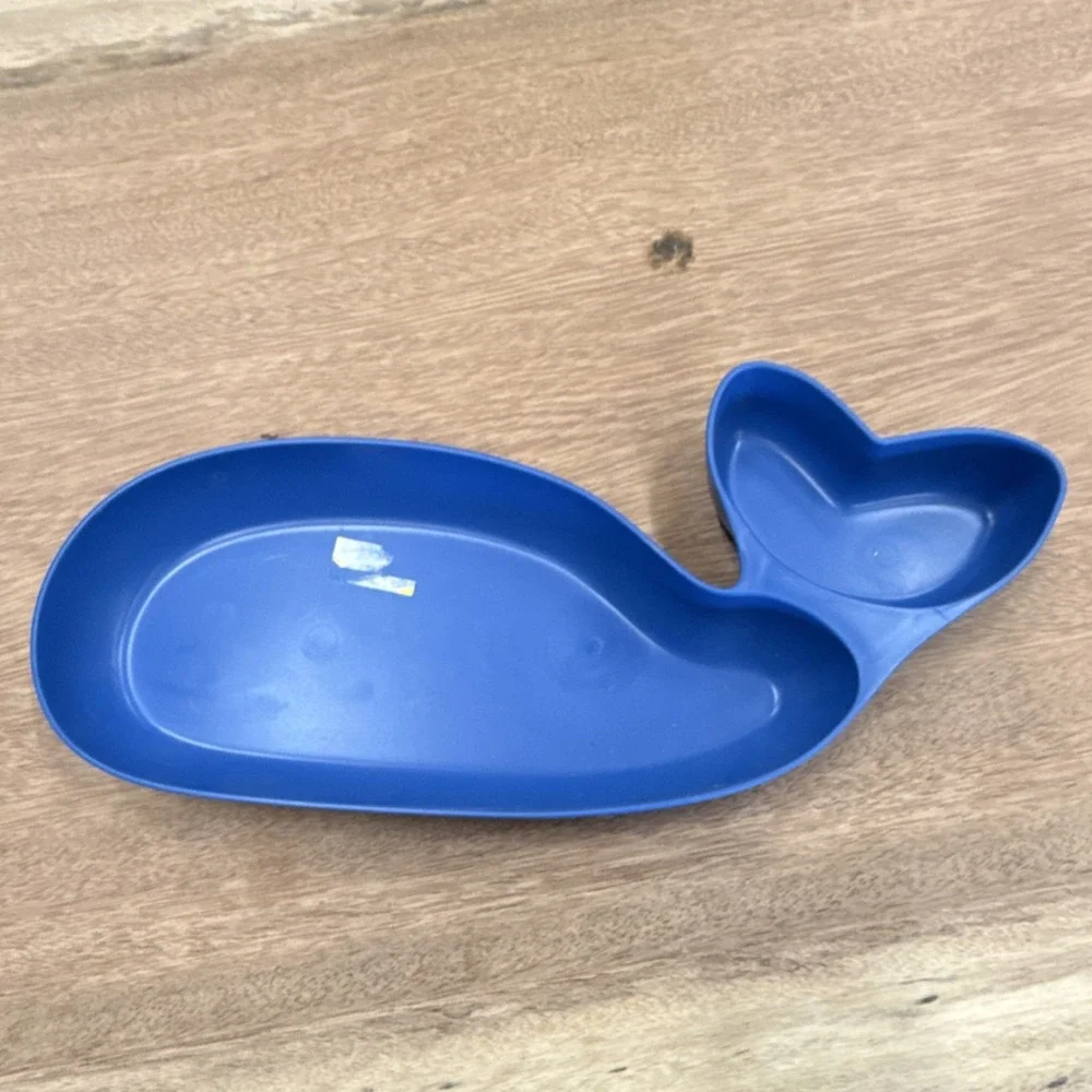 Target Blue Whale Polypropylene Serve Platter Dishwasher Microwave Safe BPA Free